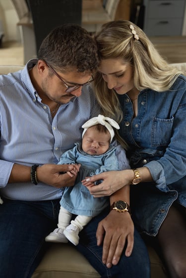 Photographe naissance lifestyle Bourges