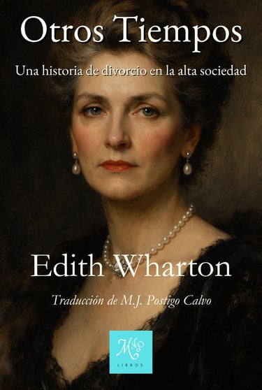 Portada del libro Otros Tiempos de Edith Wharton, traducción original de Libros MJP en Amazon.