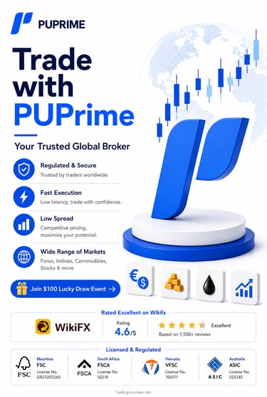 puprime broker review and bonus 2026