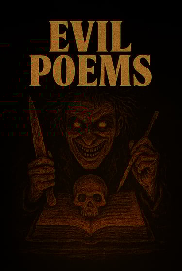 a poster of a creepy looking evil looking evil looking evil looking evil looking evil looking