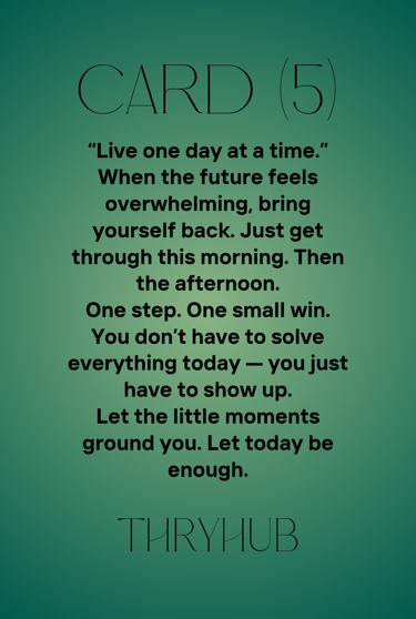 Live the Moment , Be Present & Grounded