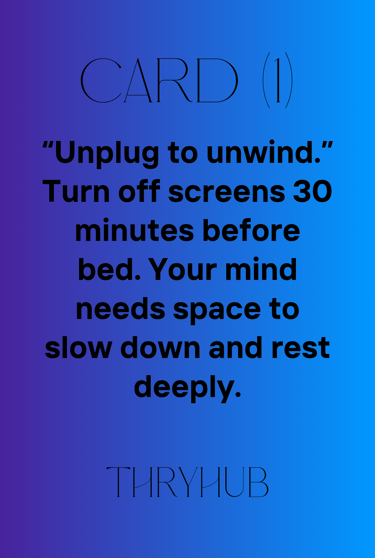 Evening Routine  Calm Night Flow