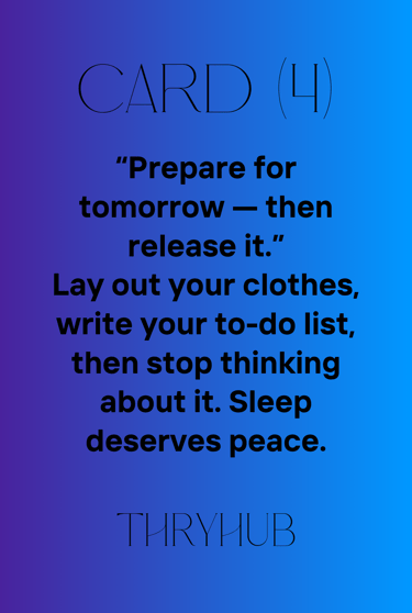 Evening Routine  Calm Night Flow