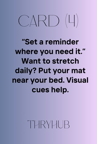 Build Habits  One Good Habit at a Time