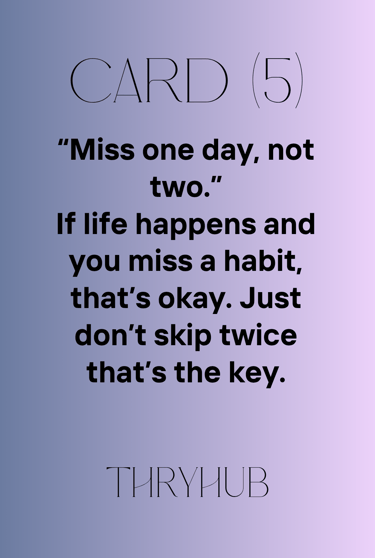 Build Habits  One Good Habit at a Time
