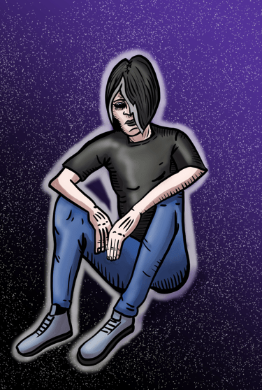 Starry Eye Leach by J.R. Turvey - artist - Dicepool Party Comics