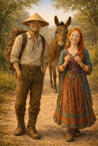 Aprendiz, Arnakabe e Xiaodan - Personagens do Livro Mate Seus Sonhos