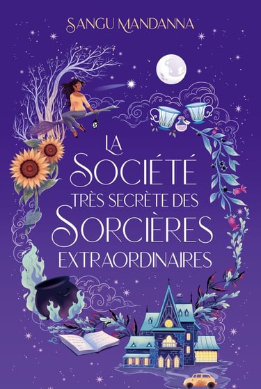 Première de couverture du roman La Société très secrète des Sorcières extraordinaires