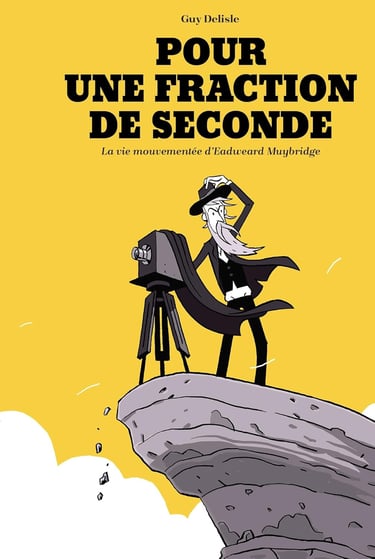 Première de couverture de la BD Pour une fraction de seconde de Guy Delisle