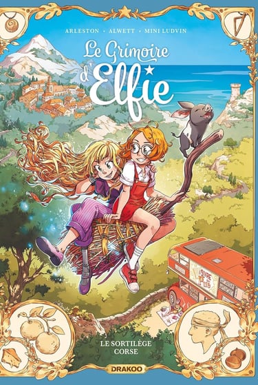 Première de couverture de la BD Le Grimoire d'Elfie 6