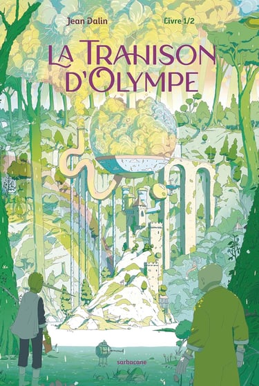 Première de couverture de la BD La trahison d'Olympe Tome 1