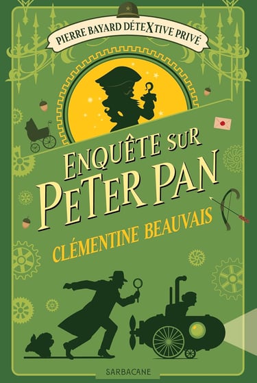 Première de couverture du roman Enquête sur Peter Pan de Clémentine Beauvais