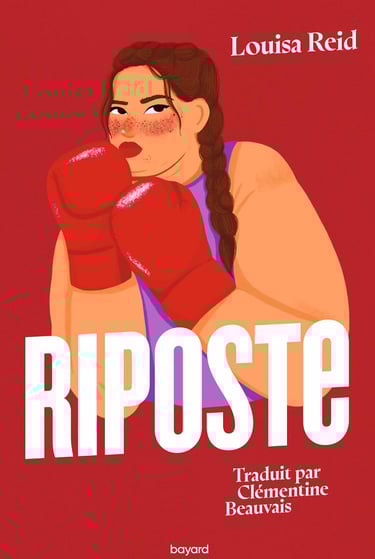 Première de couverture du roman Riposte de Louisa Reid