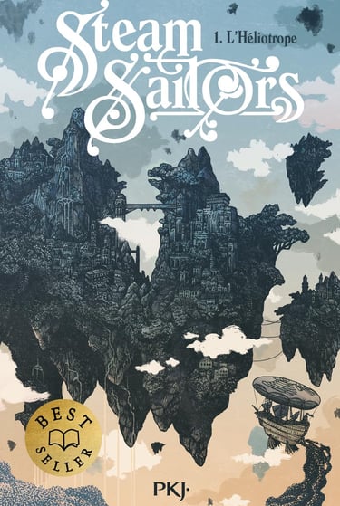 Première de couverture du tome 1 du roman Steam Sailors