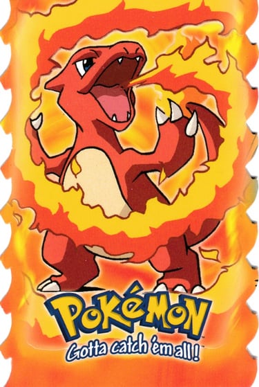 E5 Of E12 Charmeleon Topps Pokémon The First Movie Die Cut