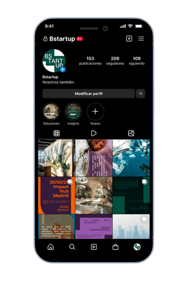 BStartup Rebranding Feed Instagram