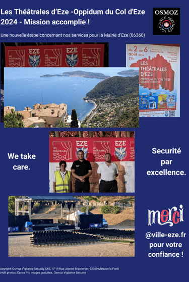 Sécurité Privée Private Security Paris Nice Côte d'Azur Ile de France