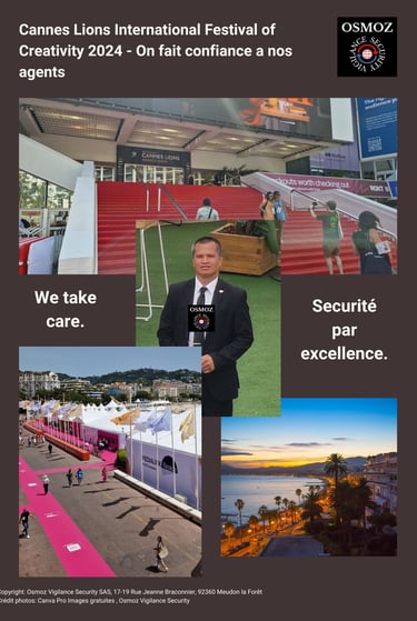 Sécurité Privée Private Security Paris Nice Côte d'Azur Ile de France