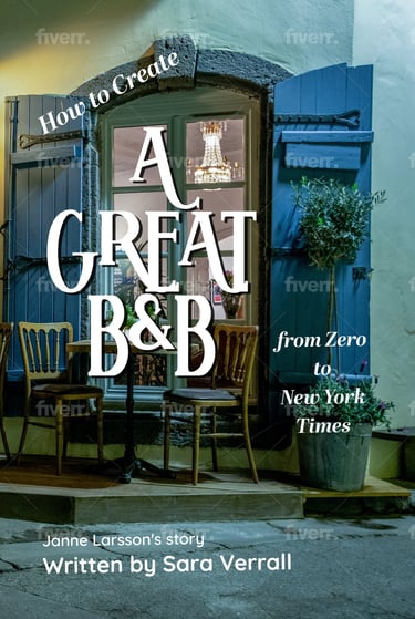 How to Create a Great B&B book front cover