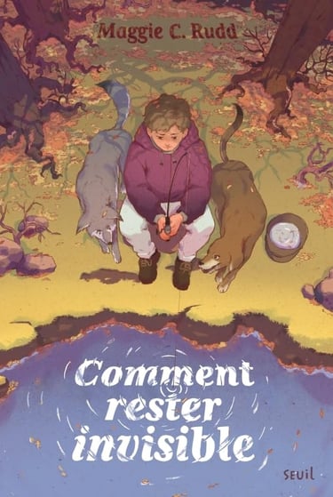 Première de couverture du roman Comment rester invisible de Maggie C. Rudd