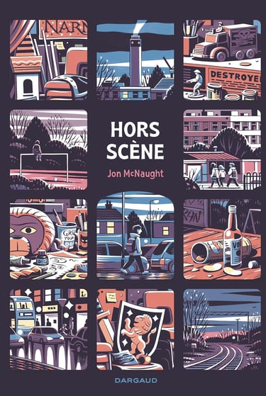 Première de couverture de la BD Hors scène de Jon McNaught