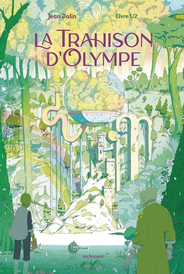 Première de couverture du tome 1 de la BD La trahison d'Olympe