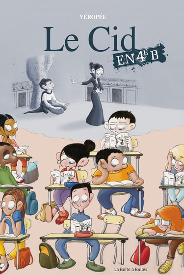 Première de couverture de la BD Le Cid en 4eB
