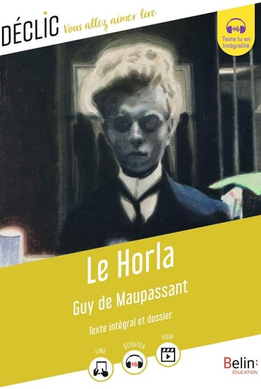 Première de couverture du roman Le Horla de Guy de Maupassant