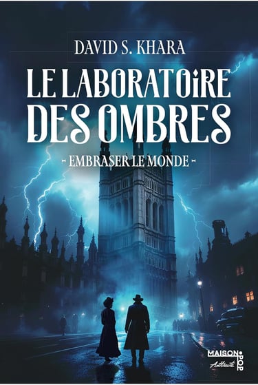 Première de couverture du roman Le laboratoire des ombres de David S. Khara