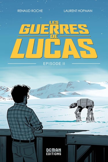 Première de couverture du tome 2 de la BD Les guerres de Lucas