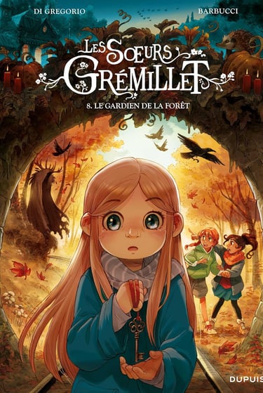 Première de couverture du tome 8 de la BD Les soeurs Grémillet