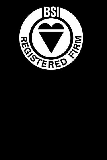 BSI Registered Firm certification badge