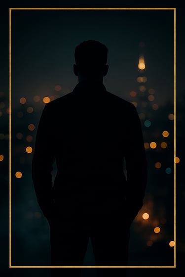 A mock up book cover suggesting a morally grey protector