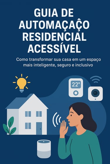Capa Guia de automação residencial acessível