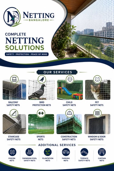 pigeon nets bangalore services