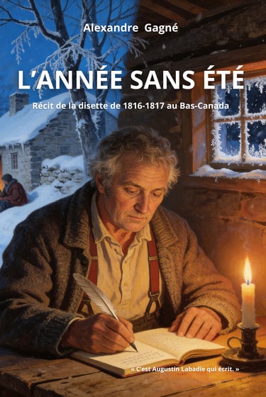 L'Année sans été. Un récit d'Alexandre Gagné, historien.
