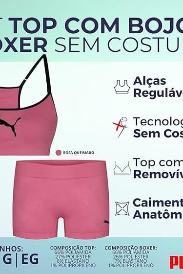 Puma- conforto- conjunto