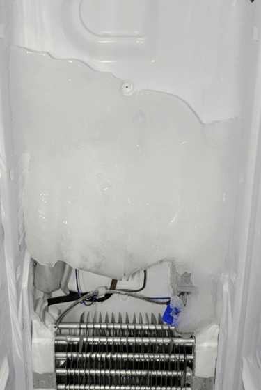samsung fridge ice buildup repair bellflower california