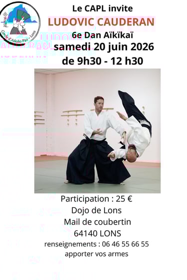 stage d'Aïkido Mérignac Matsukazé