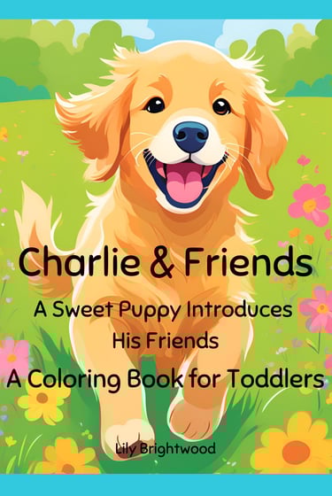 a golden retriever puppy is shown 