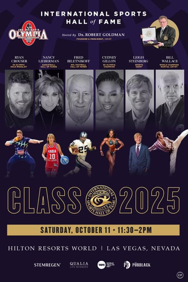 Legends Unite: The International Sports Hall of Fame Class of 2025 Induction Ceremony