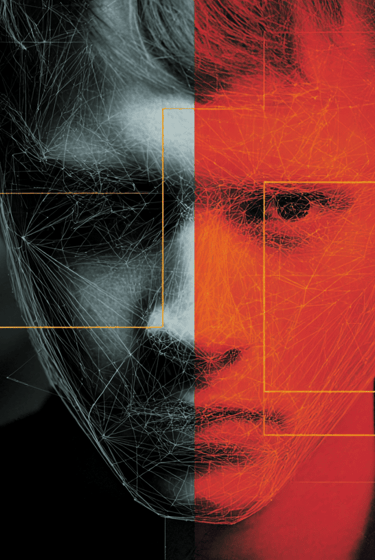 a man with a mustache and mustaches on his face