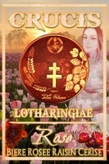 étiquette rose