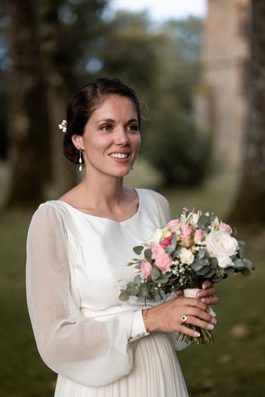Portrait mariée bourges
