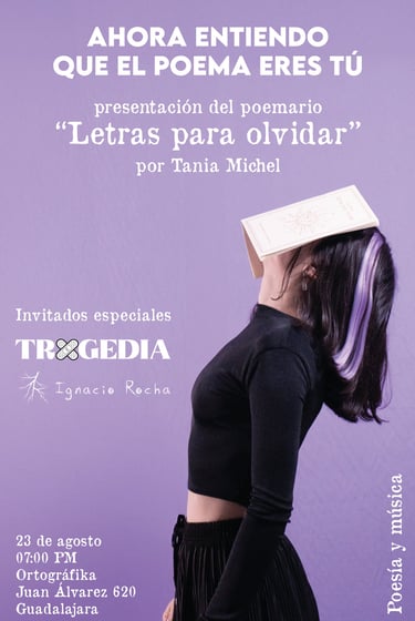 Cartel Letras para Olvidar