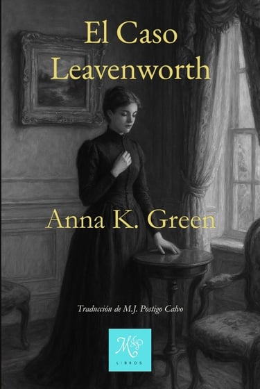 Portada audiolibro El caso Leavenworth de Anna K. Green - Edición Libros MJP
