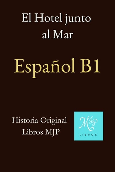 Portada Audiolibro El Hotel junto al Mar - Historia Original de Libros MJP