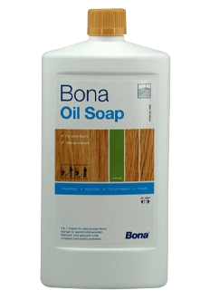 bona oil soap with a wooden floor and a bottle of oil
