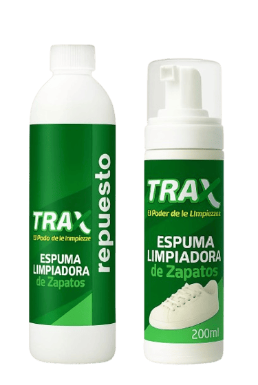 espuma para limpiar zapatos