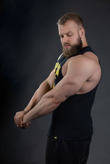 ensaio com atleta fitness para marca de roupa esportiva